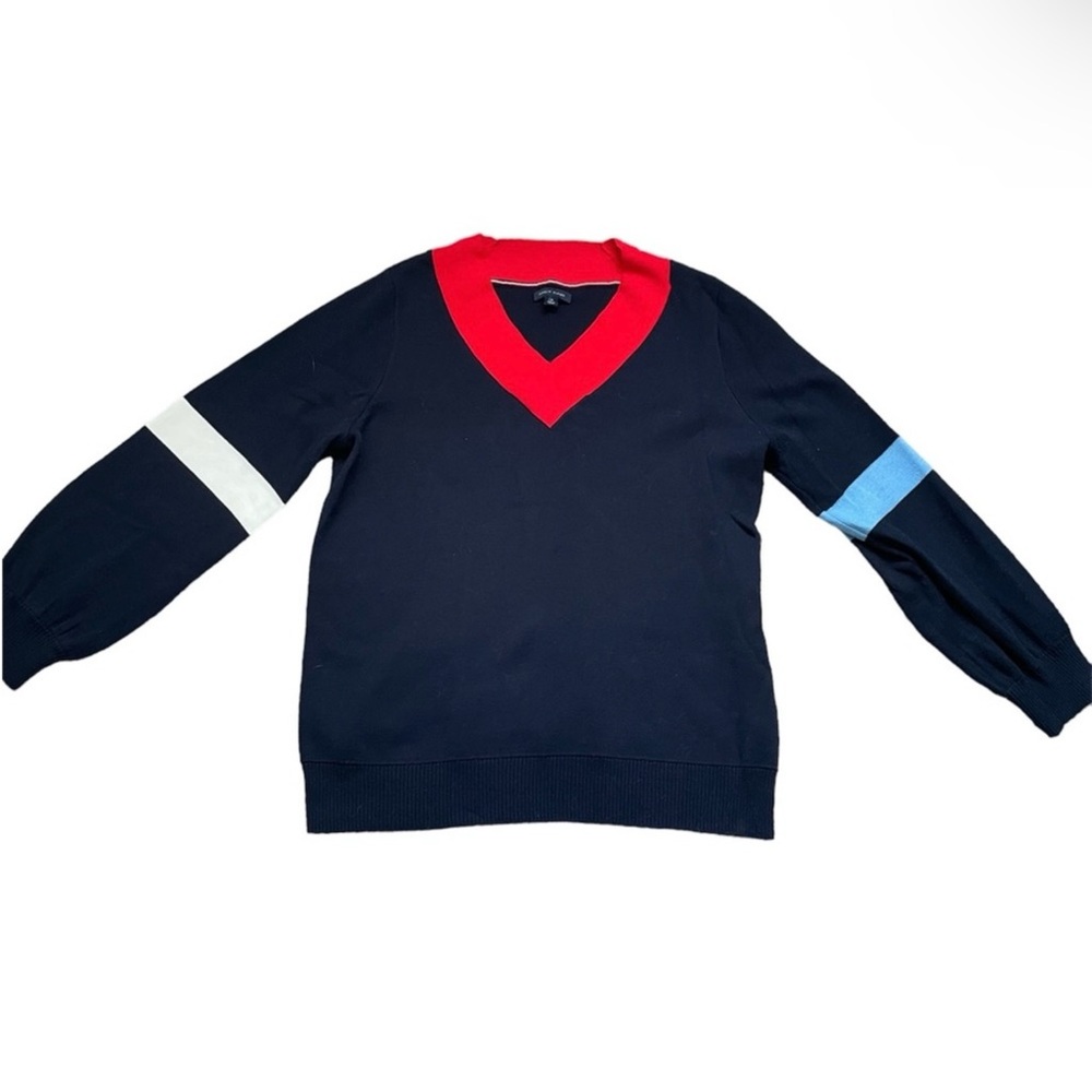 Timmy Hilfiger Colorblock Sweater Sweatshirt Large